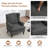Upholsterd Wingback Armchair-1261615281