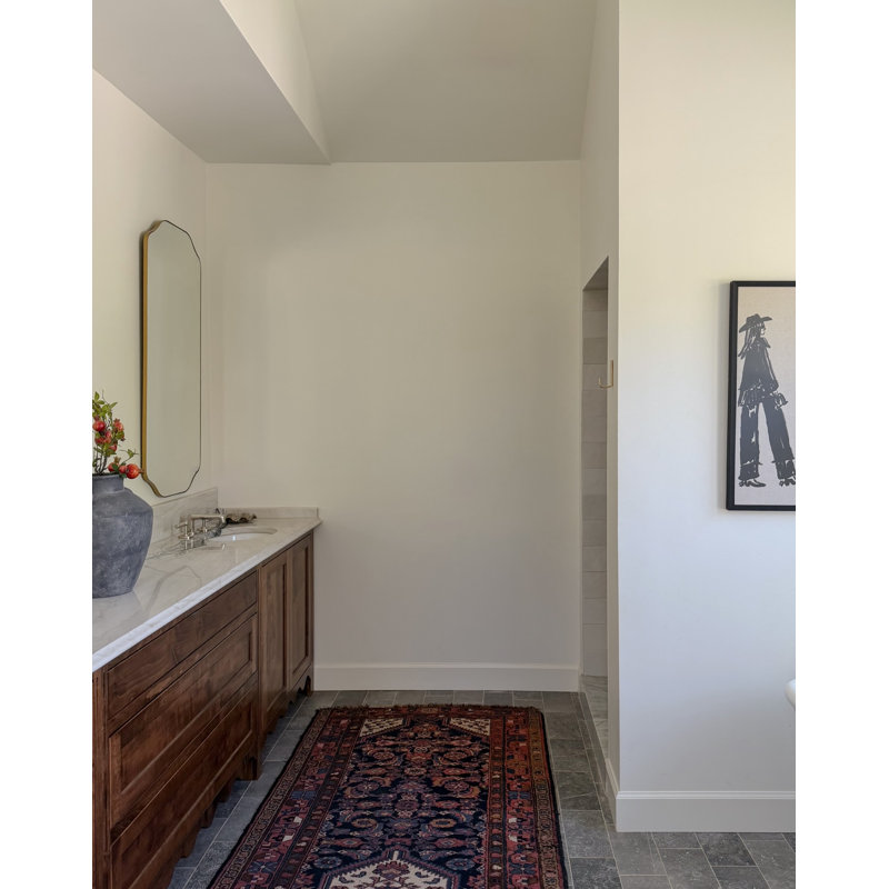 Large Henry Gold Wall Mirror, Gold