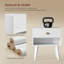 39cm W Manufactured Wood Bedside Table