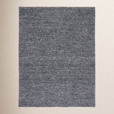 Elle Handmade Dark Gray Rug