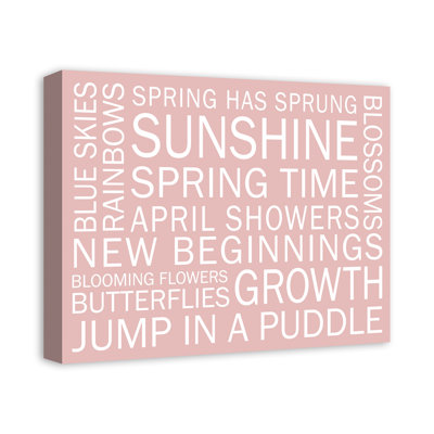 Dictons du printemps - On
