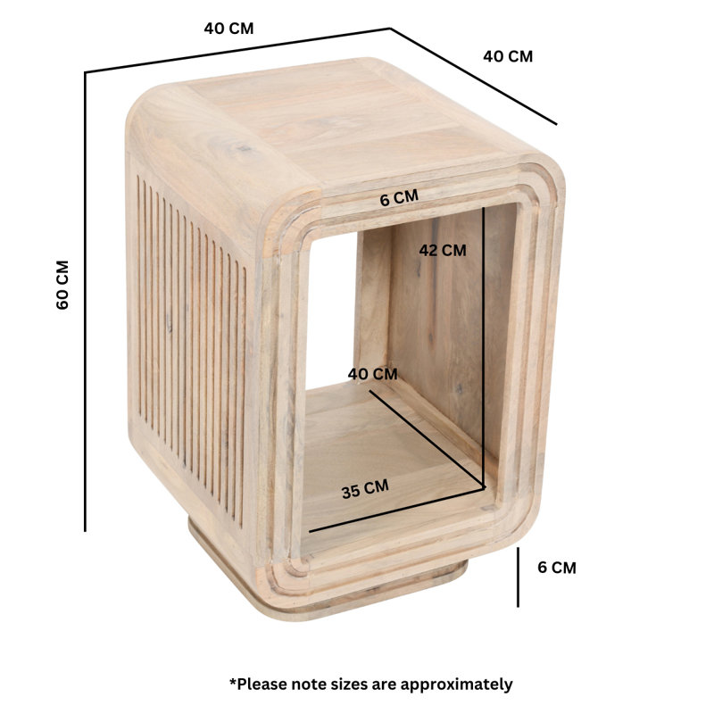 Corsi Solid Wood End Table