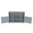 44'' Rectangular HDPE Outdoor Buffet & Console Table,With Storage And Shelves-822147774