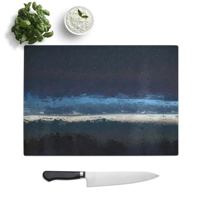 Tempered Glass Light Chopping Board