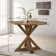 Ebbert Round Solid Wood Base Counter Height Dining Table