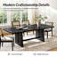 Table de salle à manger extensible Granit-1461858027