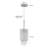 Modern Crystal Chandeliers 3-Pack