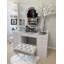 Miroir de coiffeuse ovale Premium Diamond Collection