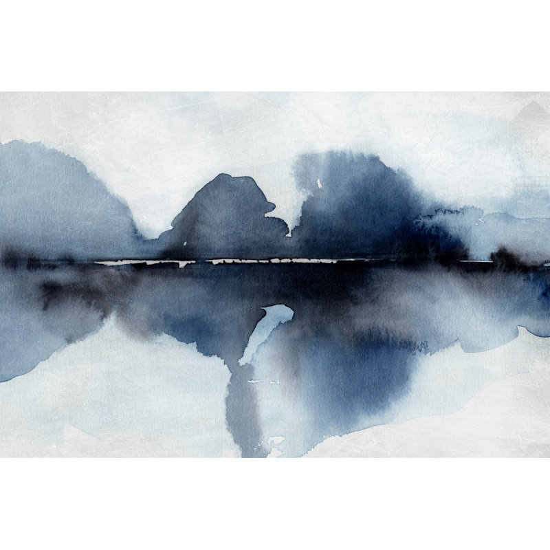 «Mystic Horizon I» par Annie Warren, reproduction d'art sur toile tendue, H 32 po x l 48 po