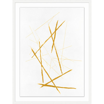 Sticks No Stones 1 par Thom Filicia - Shadowbox, peinture sur papier