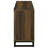 Thurston Dark Pine 4-door Engineered Wood Accent Cabinet
