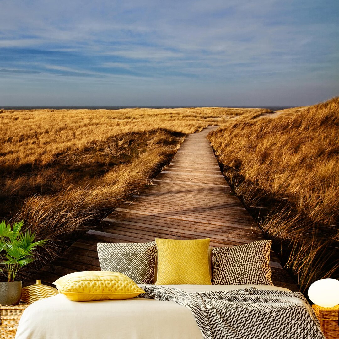 Strukturierte Fototapete Dune Path on Sylt 3,36 m x 336 cm