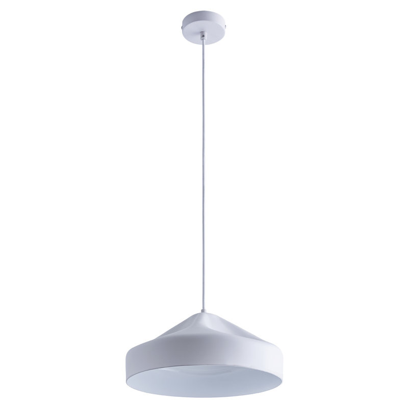 Ponce 1 - Light Single Pendant, White