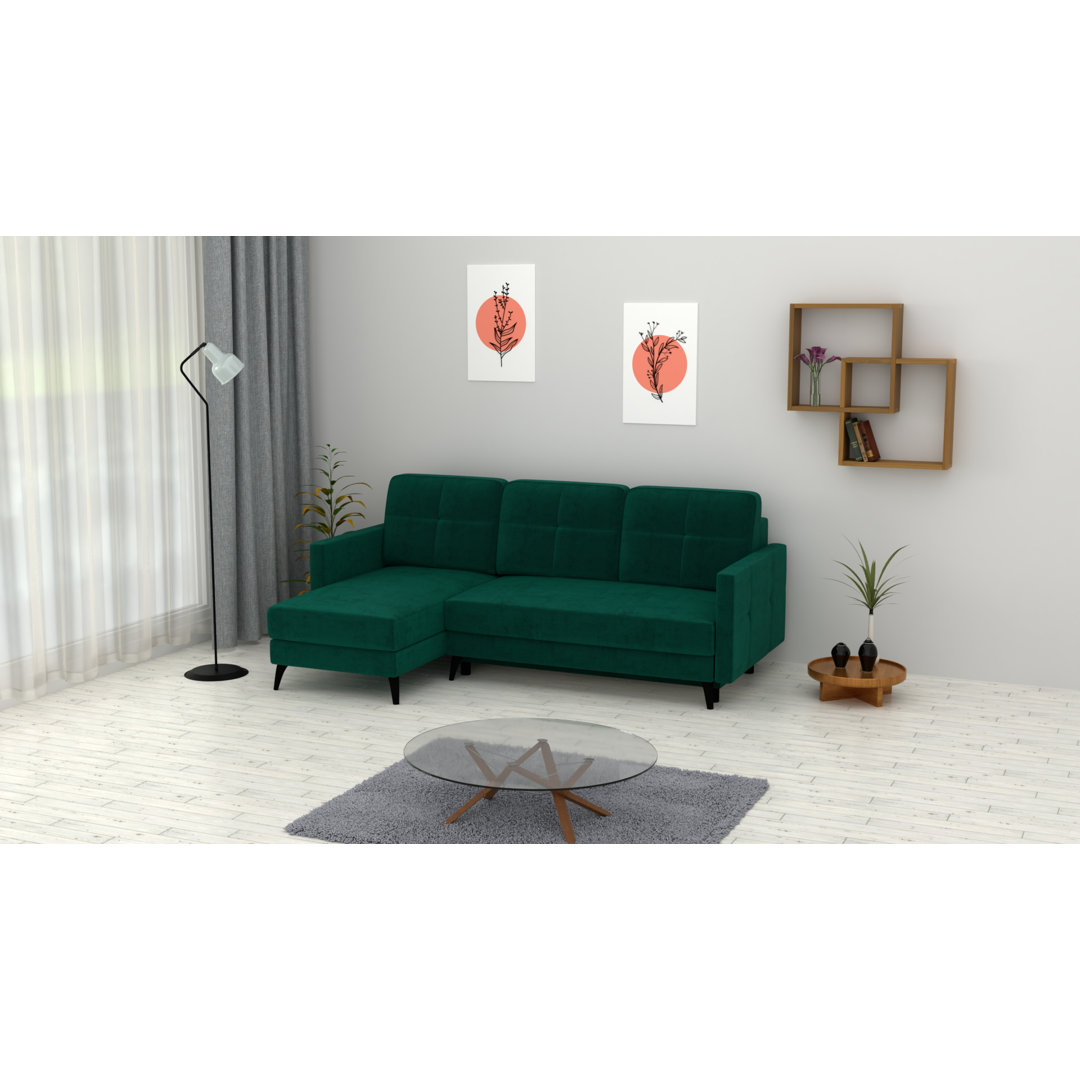 Ecksofa Parrsboro mit Bettfunktion