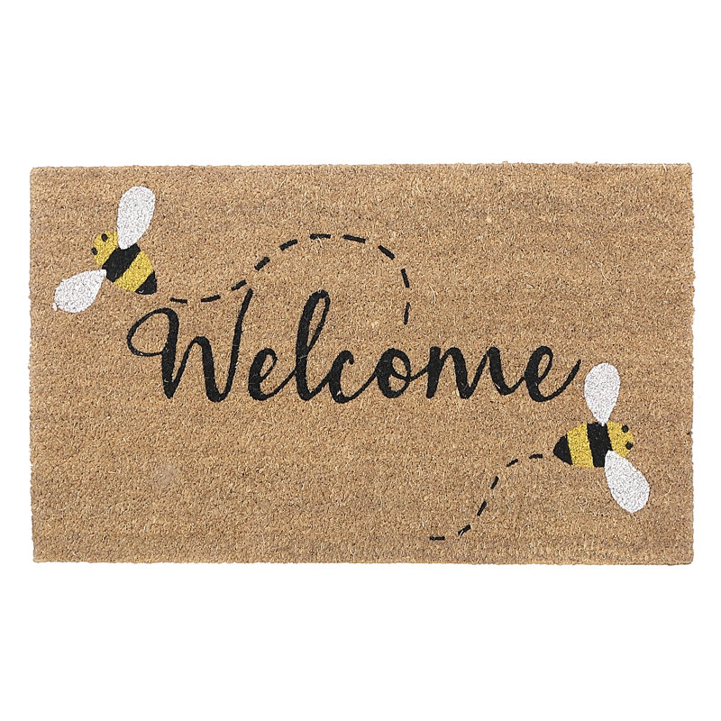 Tapis d'entrée antidérapant 30 po x 18 po