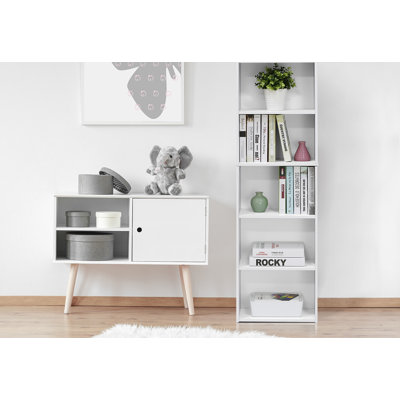 Aliesha Open Shelf Bookcase