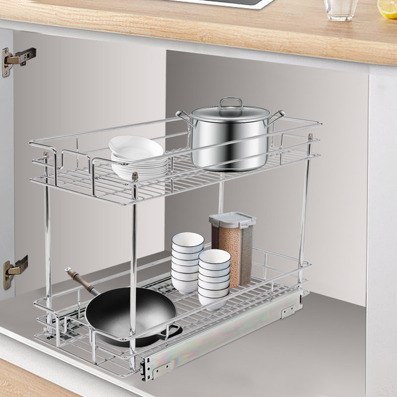 Armoire de cuisine Marylinn, Argent