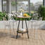 Tabouret de bar moderne et minimaliste avec pieds élégants en métal (ensemble de 4)-720376925-720376927
