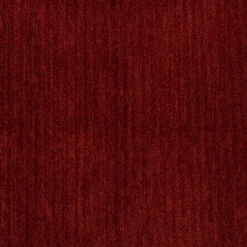 Tissu chenille, Rouge brûlé 2