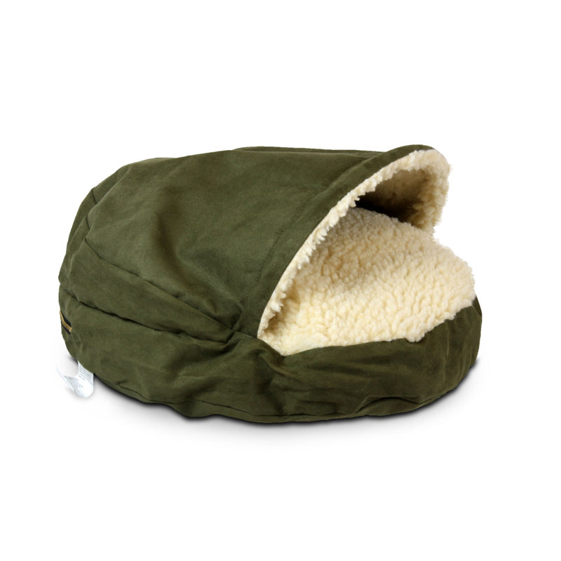 Lit pour chien Snoozer Cozy Cave, Petit (l 25 po x P 25 po x H 12 po), Olive