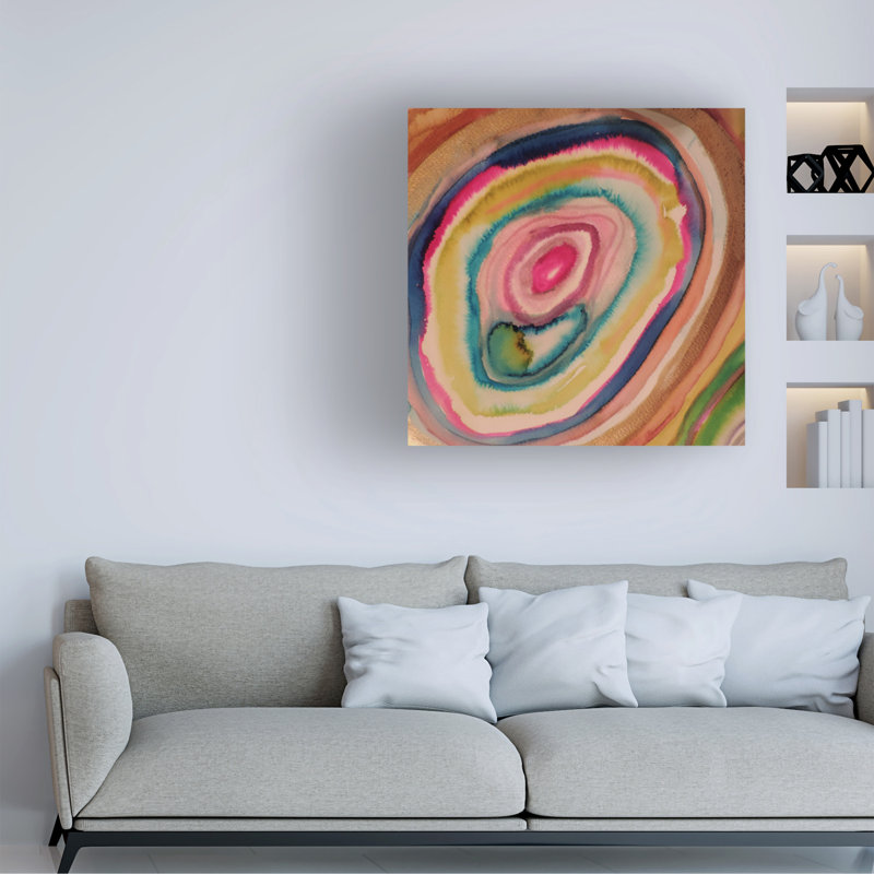 Art sur toile Sylvie Demers, H 24 po x l 24 po x P 2 po