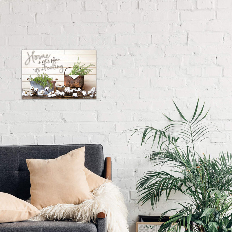 Home Is Not A Place - Wrapped Canvas Print, 66.04 cm H x 45.72 cm W x 3.175 cm D