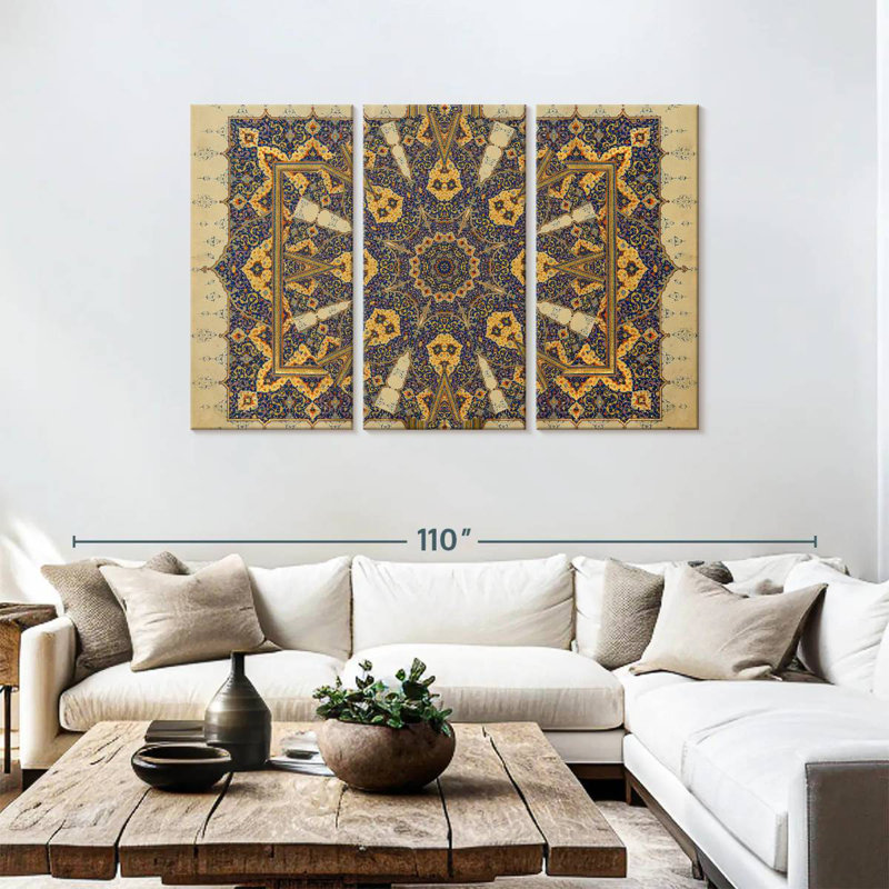 Kerner Ancient Script, 48" H x 74" W