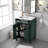 Smart Storage Ceramic Sink Modern Compact Bathroom