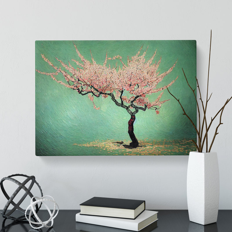 Enlightening Cherry Blossom Tree - Wrapped Canvas, 50cm H x 76cm W x 3cm D