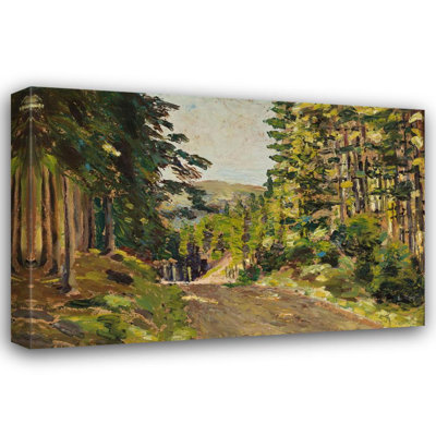 "Siberian Landscape" by  Konstantin Alexeevich Korovin - Gallery Wrap Canvas Wall Art