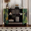 Armoire de maison avec motifs de feuilles