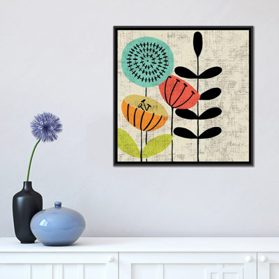 « adas jardin i », peinture sur toile tendue