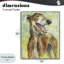 Greyhound Smile Watercolor, giclée encadrée, design par Patti Mann-379886001-379886003