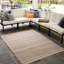 Tapis intérieur / extérieur beige Laguna Hills-48507781