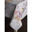 Floral 100% Cotton Christmas Tablecloth-52951421-52951424