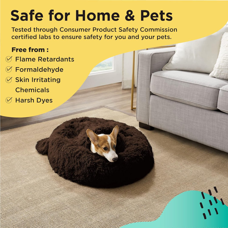 Londonderry Faux Fur Pet Bed