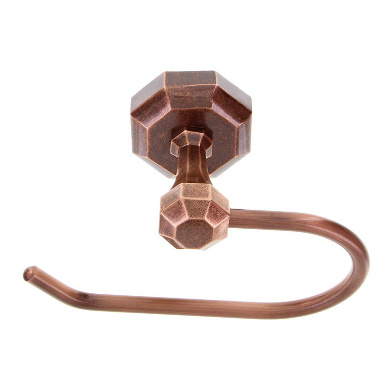 Archimedes Wall Mount Toilet Paper Holder, Antique Copper