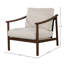Fauteuil club rembourré Shinaire