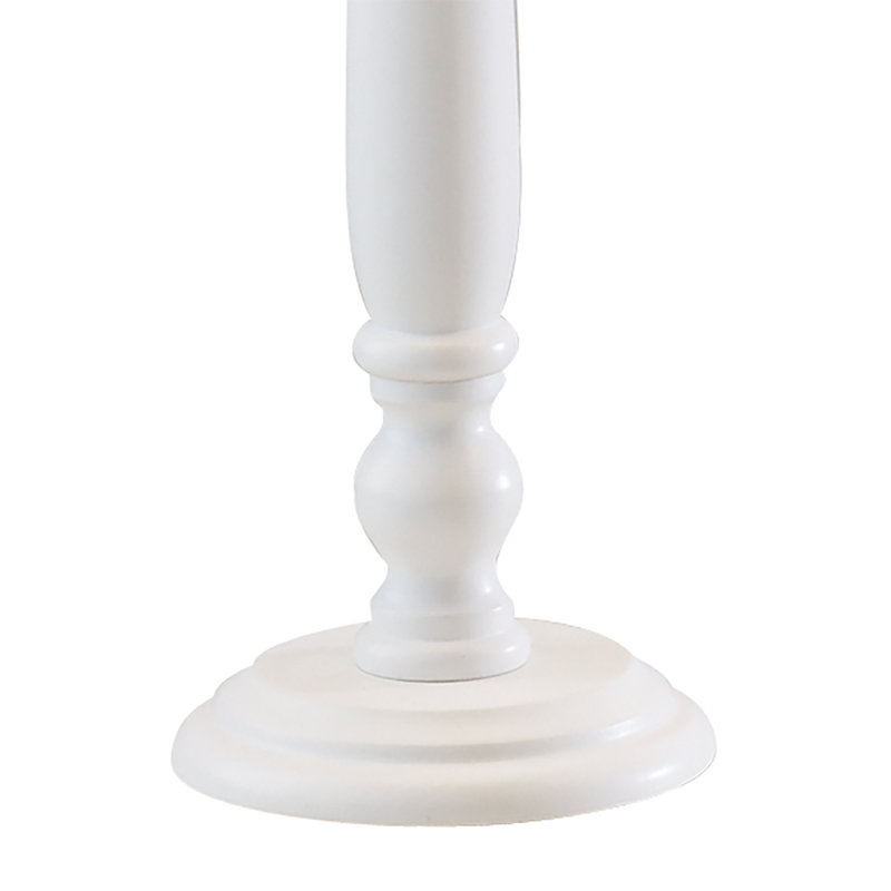 Boswell Wood Table Lamp, White