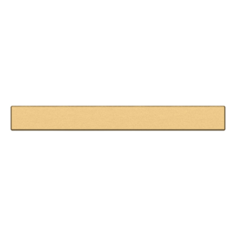 4406 Contemporary Pull, 4" CTC, Satin Brass
