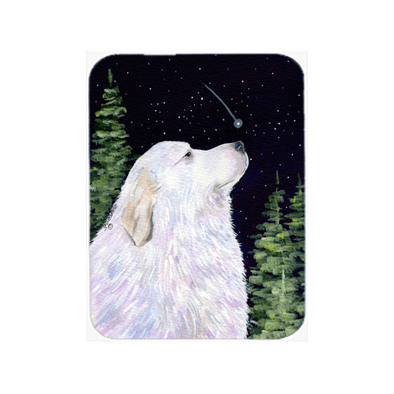 Planche à découper en verre Red Barrel studio® Bernardino Great Pyrenees