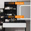 Vanity Desk,makeup Vanity Desk With Sliding Lighted Mirror, Charging Station-1676610039