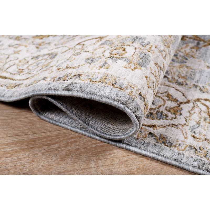 Rosegunde Kashan Area Rug, Runner 2'6" x 7'5"
