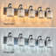 Luminaire de meuble-lavabo moderne noir avec abat-jour en cristal, 5 lumières au-dessus du miroir, compatible avec une ampoule E26, installation facile