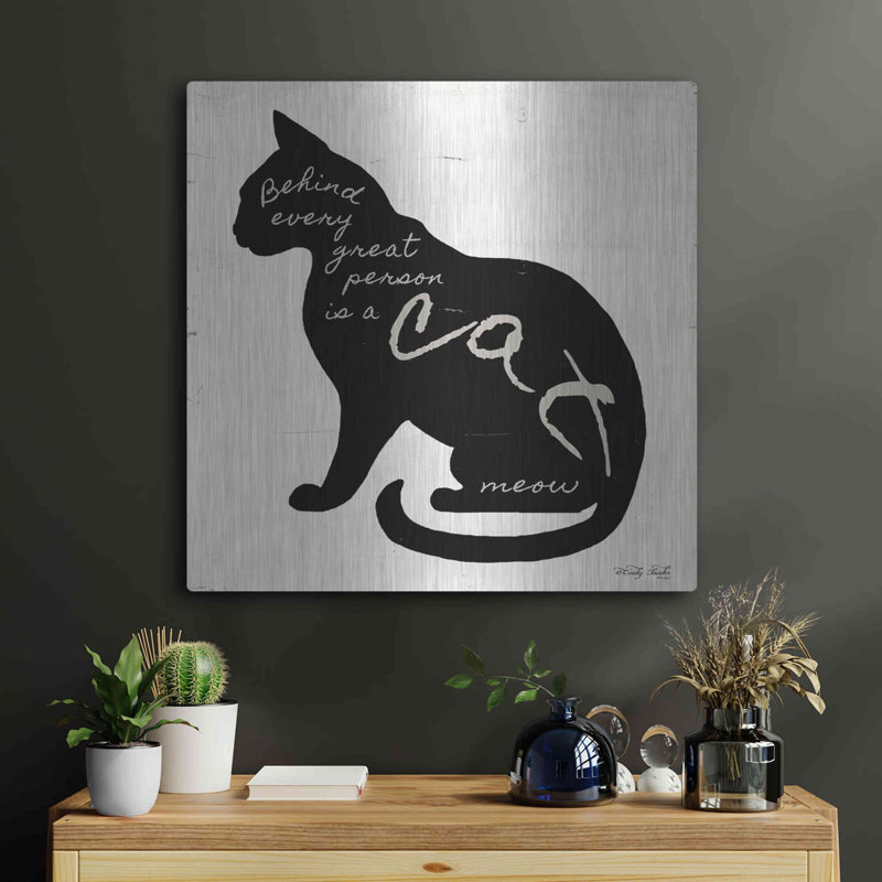 " Cat " by Cindy Jacobs, 24" H x 24" W