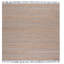Fibre naturelle 123 tissé à la main 50% jute; Tapis 50% coton-83690664