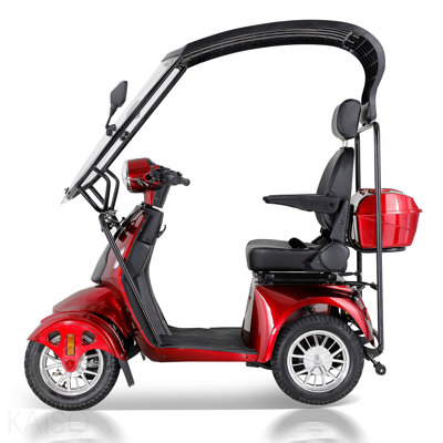 Mobility Scooters For Seniors And Adults,Powered Mobility Scooters With Multiple Storage Space,Recreational Electric Mobility Scooter, Full Led Lighting