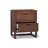 Medern Boho Solid Wood Nightstand with 2 Deep Drawers, Rattan Inlay For Bedroom Organization & Storage-1894043445
