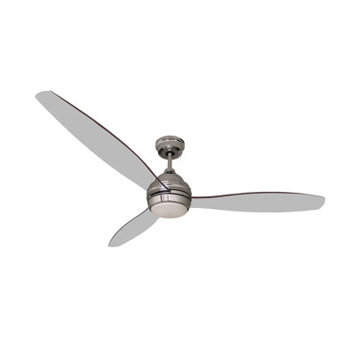 Gruenbaum 60'' Ceiling Fan with LED Lights