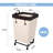 160L Laundry Hamper With Wheels, Large Clothes Laundry Basket for Home, Closet, Dorm, Bathroom, Laundry Room, Beige-549778997-549778998